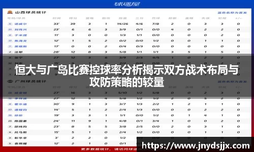 JJB电竞恒大与广岛比赛控球率分析揭示双方战术布局与攻防策略的较量